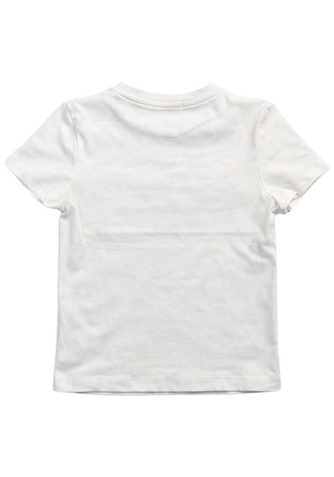 T-shirt bambina bianca in cotone Patrizia Pepe | 7M0809BIANCO/NERO